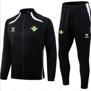 Chándal Real Betis 2025/26 (Black Long Zipper)